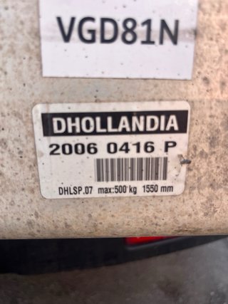 Plataforma elevadora Dhollandia