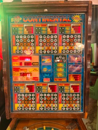 Flipper Bingo Continental One Ball Elettromeccanic
