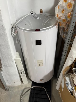 Termo eléctrico Cointra blanco 100 l usado