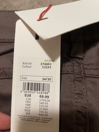 Pantalones Street One marrones