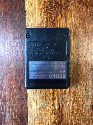 Memory Card 8MB Nera Ps2 Originale