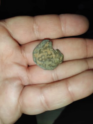 Moneda Antigua Resello