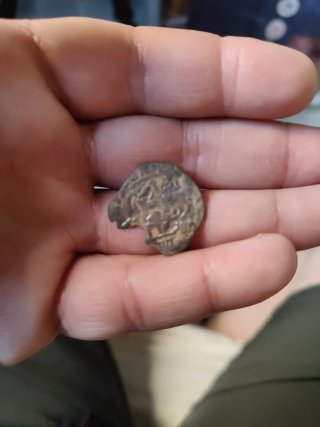 Moneda Antigua Resello