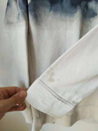Sudadera Hollister Tie-Dye Azul y Blanca