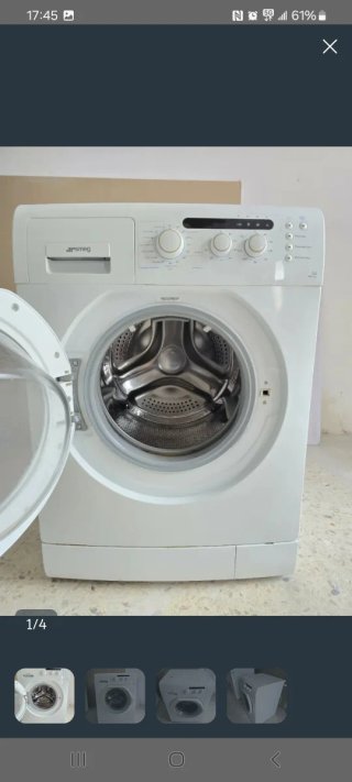 Lavadora Smeg Blanca