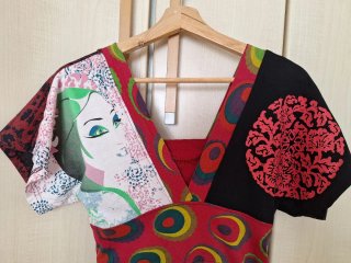 Vestido Desigual Multicolor