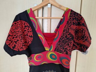 Vestido Desigual Multicolor