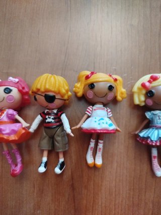 Lote 6 Muñecas Lalaloopsy
