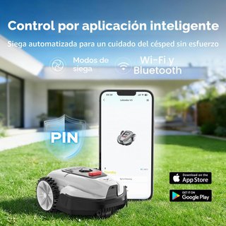 V3 Robot Cortacésped Sin Cable Perimetral, Detecci