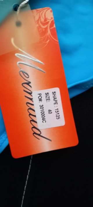 Elegante trikini azul