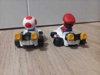 Muñecos Mario Kart - Mario y Toad
