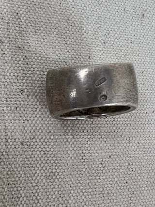Anillo Plata 925 Cristales Transparentes