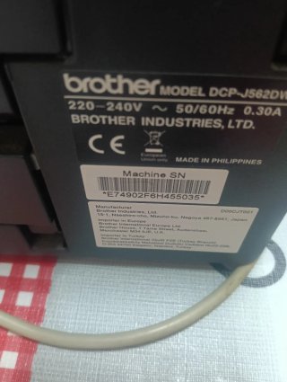 Impresora Multifunción Brother DCP-J562DW Negra