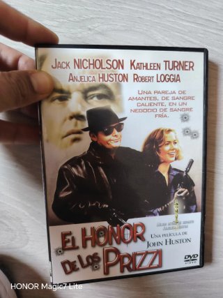 DVD El Honor de los Prizzi (Crime/Drama)