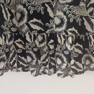 Top Mango estampado floral talla M