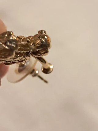 Pendientes Chanel Dorados
