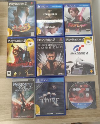 Lote videojuegos PlayStation y PSP