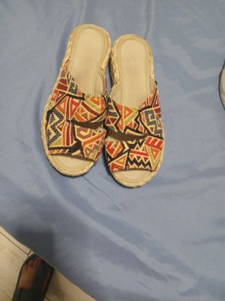 Vestido de fiesta y sandalias talla 38