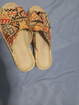 Vestido de fiesta y sandalias talla 38