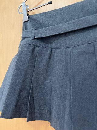 Falda pantalón gris Zara