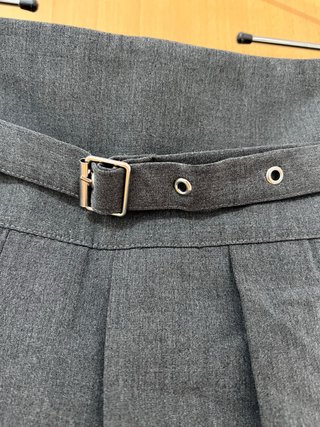Falda pantalón gris Zara