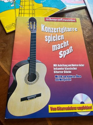 Lote de libros de guitarra para principiantes