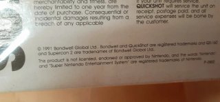 Mando Quick Shot Supercon 2 QS-160 SNES