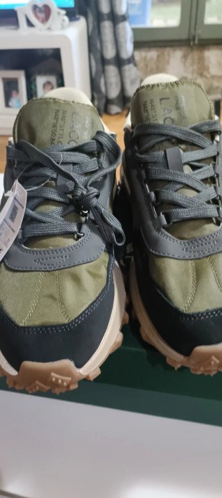 Zapatillas Lacoste Elite Active Verde/Negro