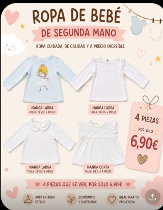 Lote Ropa Bebé 3-6 Meses + Zapatos