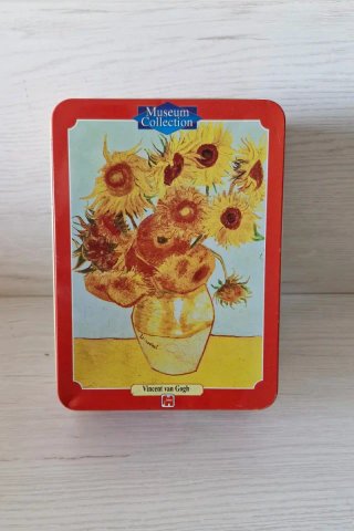 Puzzle Van Gogh Girasoles 500 Piezas Lata NUEVO