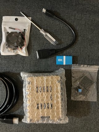 Carcasa Raspberry Pi 4 Model B Bruphny
