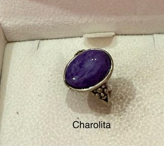 Anillos minerales Plata 925 Ajustables elige