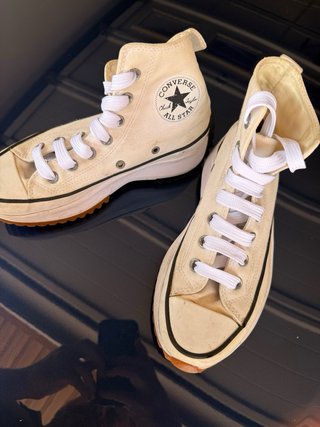 Tenis Converse Blancos y Negros