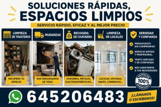 Trabajos limpieza mudanzas