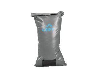 Kayak hinchable Crivit azul y gris