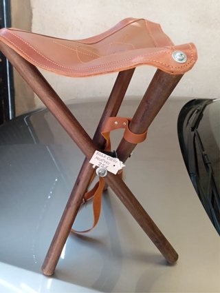Silla cuero