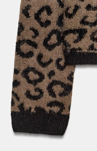 Chaqueta Zara nueva animal print