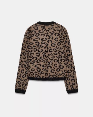 Chaqueta Zara nueva animal print