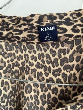 Camisa leopardo KIABI Talla M