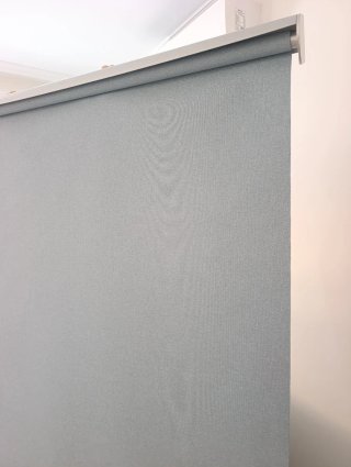 Estor Ikea opaco azul/gris