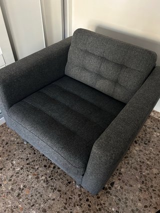 Sillón LANDSKRONA IKEA gris