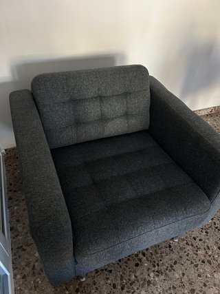Sillón LANDSKRONA IKEA gris
