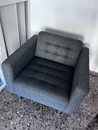 Sillón LANDSKRONA IKEA gris