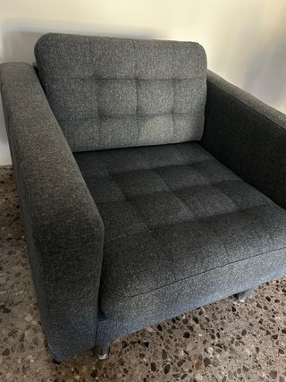 Sillón LANDSKRONA IKEA gris