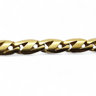 Cadena Oro Amarillo 18K Barbada