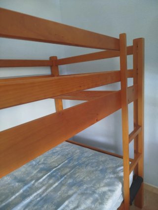 Litera de madera