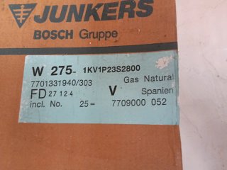 Calentador Junkers W 275-1KV1P23S2800