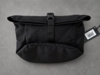 Dickies neceser bolso lona negra roll top canvas