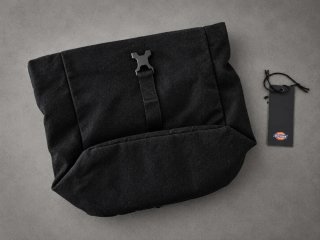 Dickies neceser bolso lona negra roll top canvas