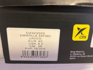 Zapatillas Padel Nuevas Negras